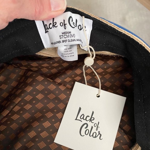 Lack of Color LOLA Suede Cap Hat Taupe M LAST ONE! - Picture 12 of 14